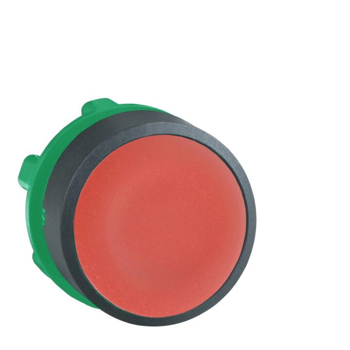 Schneider Electric Drucktaster flach, rt ZB5AA4