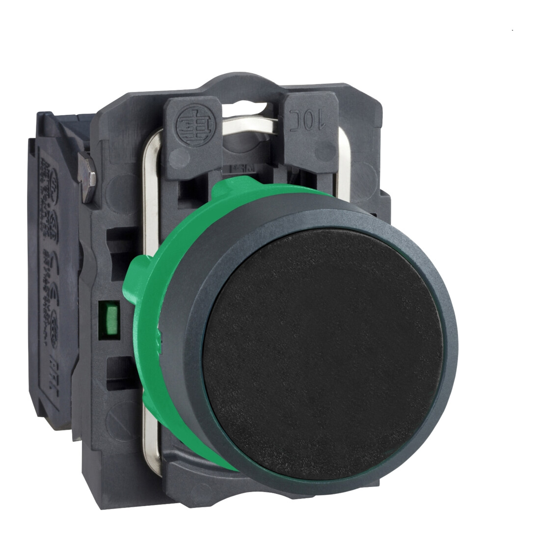 Schneider Electric Drucktaster flach, sw, 1S XB5AA21