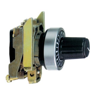 Schneider Electric Élément frontal pour potentiomètre axe 6 mm ZB4BD912