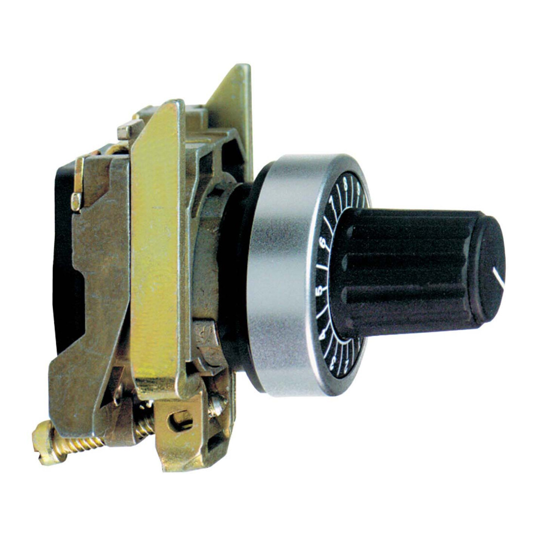 Schneider Electric Élément frontal pour potentiomètre axe 6 mm ZB4BD912
