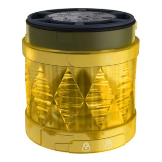 Schneider Electric Éléments lumineux LED XVUC28 lumière fixe jaune