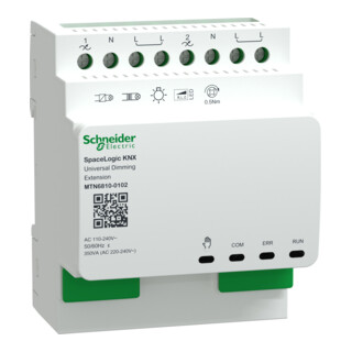 Schneider Electric Erweiterung Dimmer SpaceLogic KNX MTN6810-0102