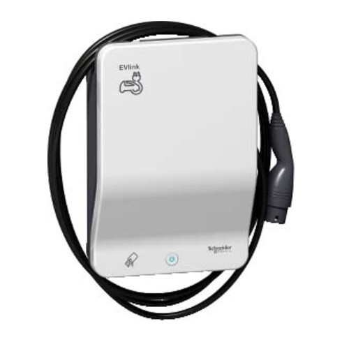 Schneider Electric EVlink Wallbox G4 22kW T2-Kabel Schlüsel EVB1A22PCKI