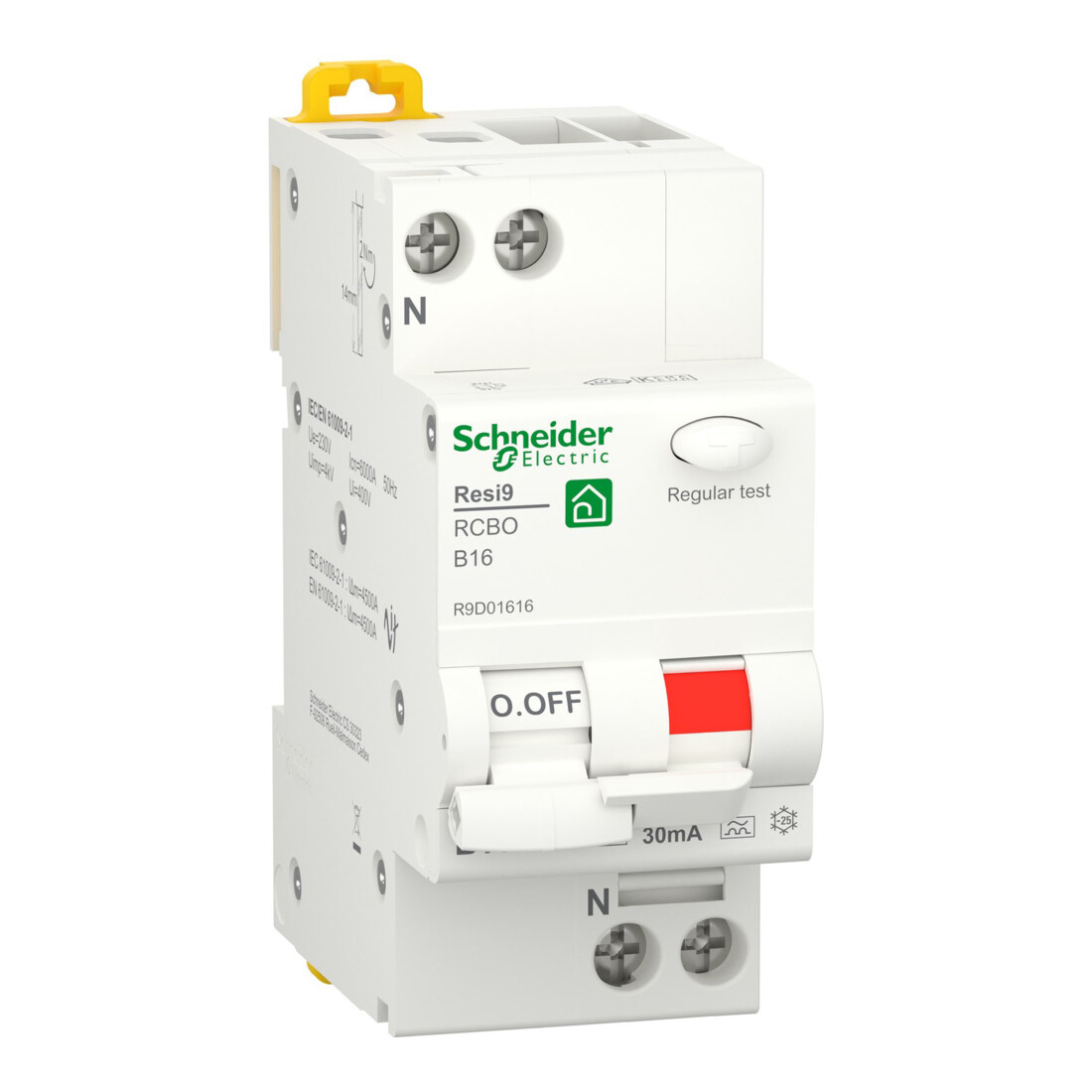 Schneider Electric FI/LS 1P+N, 16A, B-Char. R9D01616