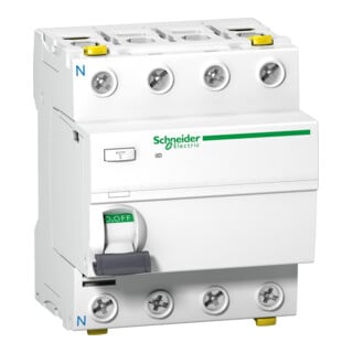 Schneider Electric FI-Schalter 4P 40A 30mA Typ A A9Z21440