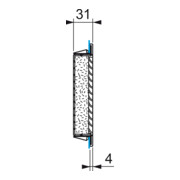 Schneider Electric Filtre de sortie 125x125mm RAL7035 NSYCAG125LPF-1