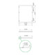 Schneider Electric Frontplatte Plan 400x600 NSYMPC406-1