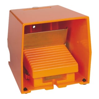 Schneider Electric Fußschalter 2 Ö+S XPER511 orange Metall