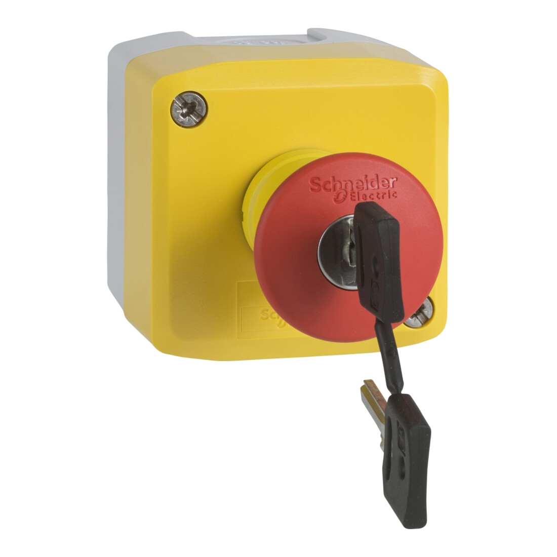 Schneider Electric Gehäuse best. m.Pilztaster rot 1S,1Ö XALK188E