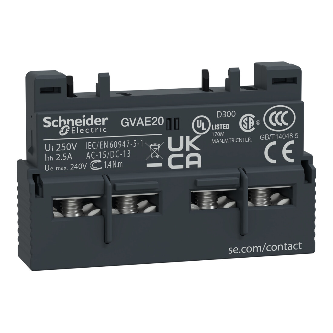 Schneider Electric Hilfsschalter 2S GVAE20