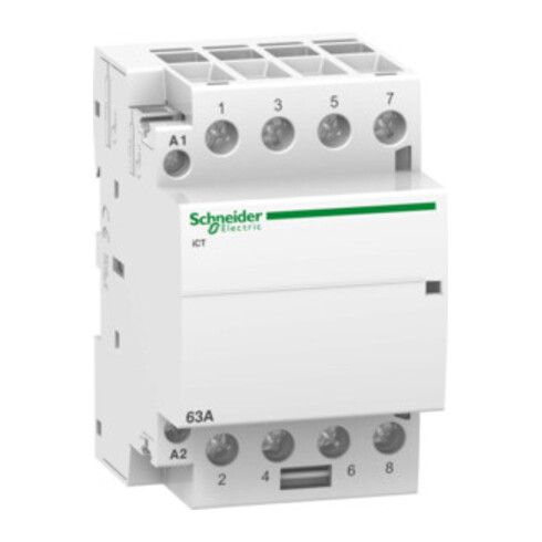 Schneider Electric Installationsschütz 4S 63A 220-240VAC A9C20864