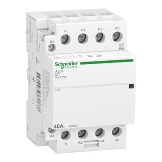 Schneider Electric Installationsschütz iCT 40A 3P+N 4-Öffner A9C22740
