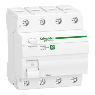 Schneider Electric Interrupteur différentiel 3P+N, 40A, 30mA R9R22440