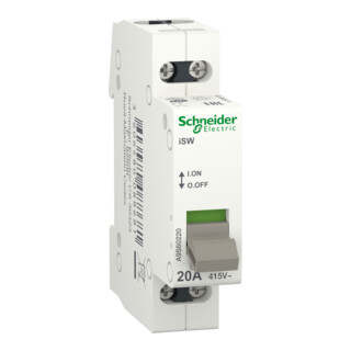 Schneider Electric Interrupteur sectionneur 2P 20A A9S60220