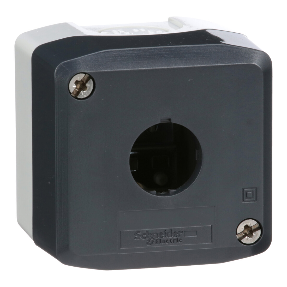 Schneider Electric Leergehäuse 1Stelle RAL 7035/7016 XALD01