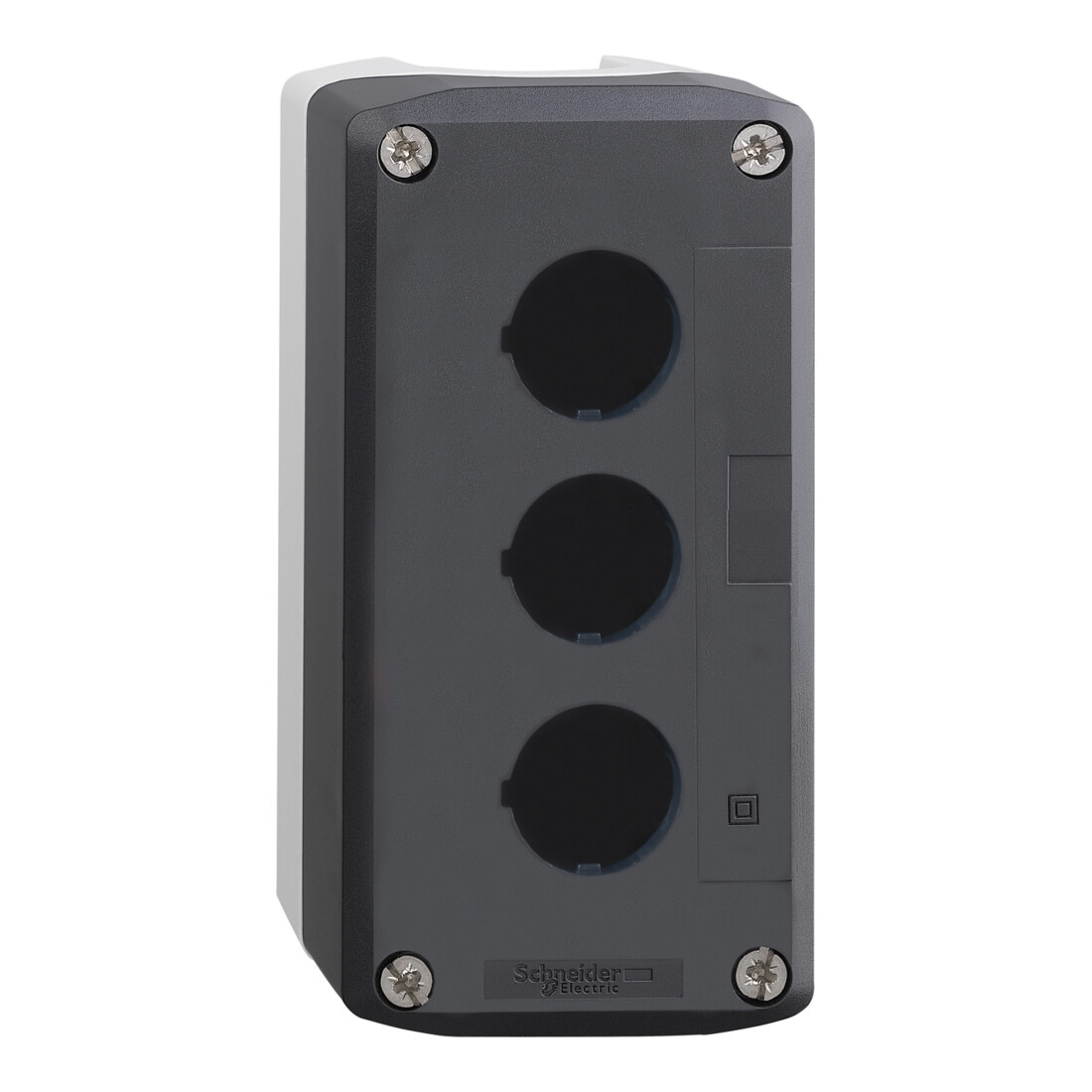 Schneider Electric Leergehäuse 3Stellen RAL 7035/7016 XALD03