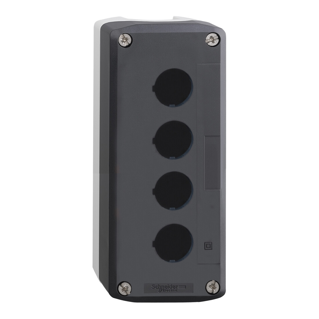 Schneider Electric Leergehäuse 4Stellen RAL 7035/7016 XALD04