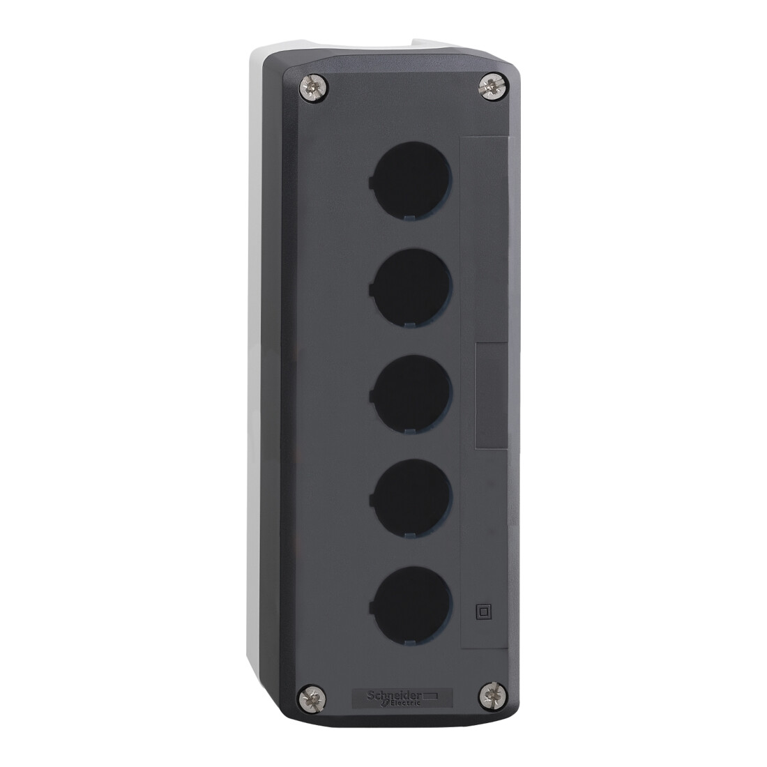 Schneider Electric Leergehäuse 5Stellen RAL 7035/7016 XALD05