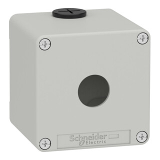 Schneider Electric Leergehäuse XAPD1501 Metall grau für 1x22mm