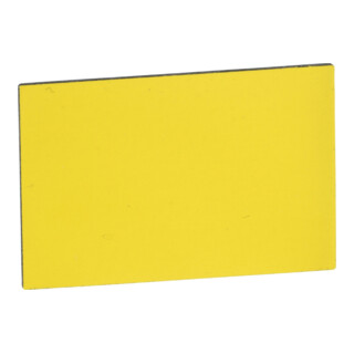 Schneider Electric Leerschild ZBY5102 18 x 27 mm weiß/gelb