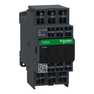 Schneider Electric Leistungsschütz 3-polig 1S 1Ö LC1D183ED
