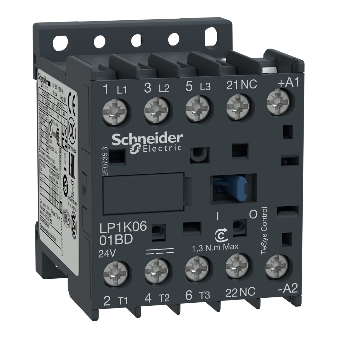 Schneider Electric Leistungsschütz 9A 24V DC LP1K0901BD