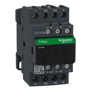Schneider Electric Leistungsschütz LC1D128E7 12A 48V AC 2P+2R