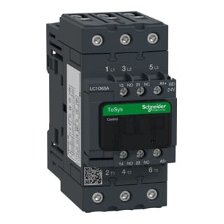 Schneider Electric Leistungsschütz LC1D65ABD 3P 65A 24VDC