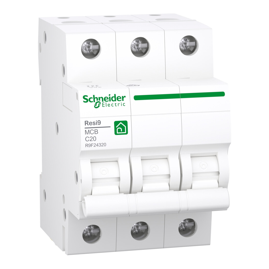 Schneider Electric Leitungsschutzschalter 3P,20A,C R9F24320