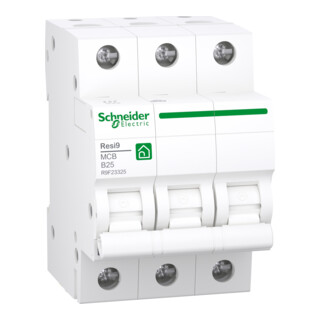 Schneider Electric Leitungsschutzschalter 3P 25A B R9F23325