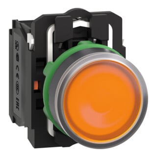Schneider Electric Leuchtdrucktaster XB5AW35M5 orange 230V 1S 1Ö