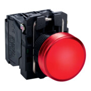 Schneider Electric Leuchtmelder rot, +LED 24V AC/DC XB5AVB4