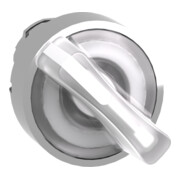 Schneider Electric Leuchtwahlschalter 2st.rast,ws f.LED-M. ZB4BK1213-3