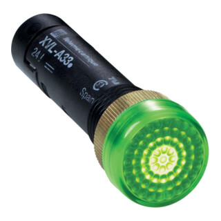 Schneider Electric Meldeleuchte LED gn 24VDC,D=12 XVLA333