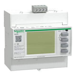 Schneider Electric Messgerät METSEPM3250 Universalmessgerät DIN Montage
