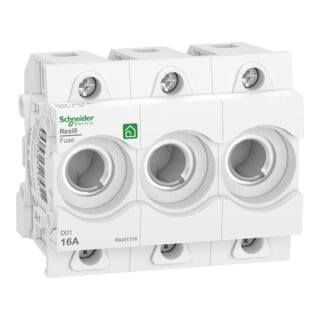 Schneider Electric Neozed Sicherungssockel 3P 16A 400V R9J01316