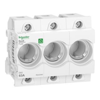 Schneider Electric Neozed Sicherungssockel 3P 63A 400V R9J02363