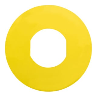 Schneider Electric Panneau d'arrêt d'urgence D=60 mm vierge ZBY9101