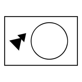 Schneider Electric Plaque de symbole blanche ZB2BY4915