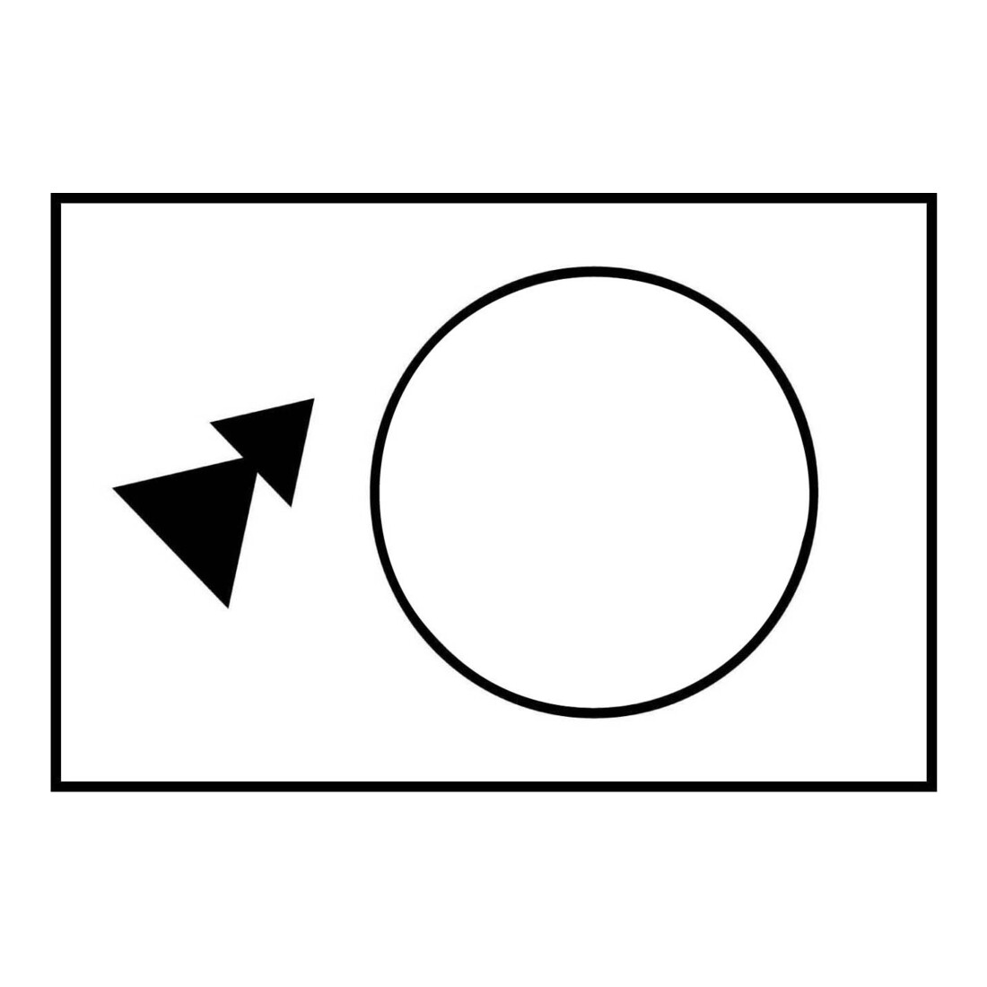 Schneider Electric Plaque de symbole blanche ZB2BY4915