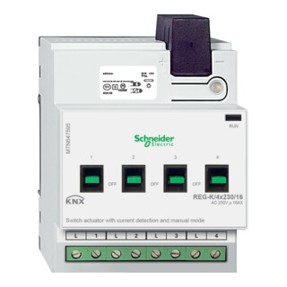 Schneider Electric Schaltaktor REG-K/4x230/16