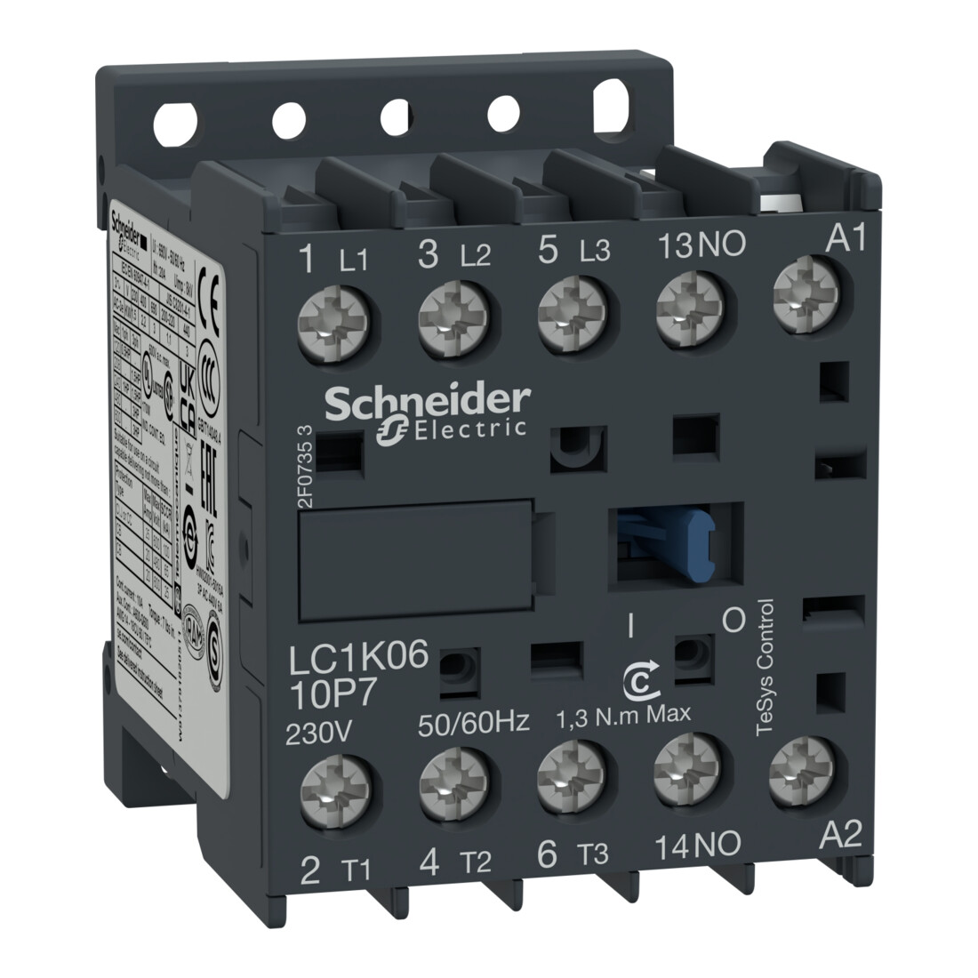 Schneider Electric Schütz 6A 24V 50/60HZ LC1K0610B7