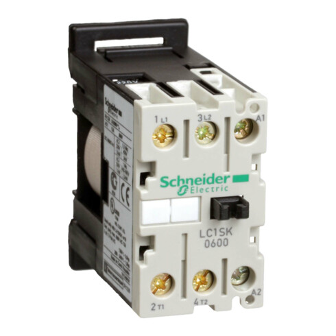 Schneider Electric Schütz 6A 2p.27mm 230V50/60 LC1SK0600P7
