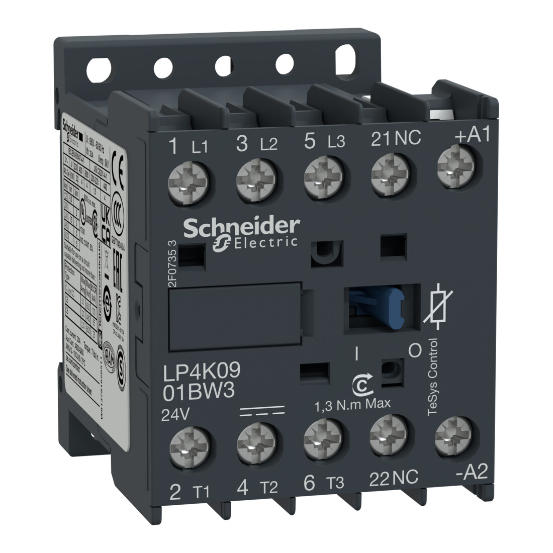 Schneider Electric Schütz 9A 24V DC 1,5W LP4K0901BW3