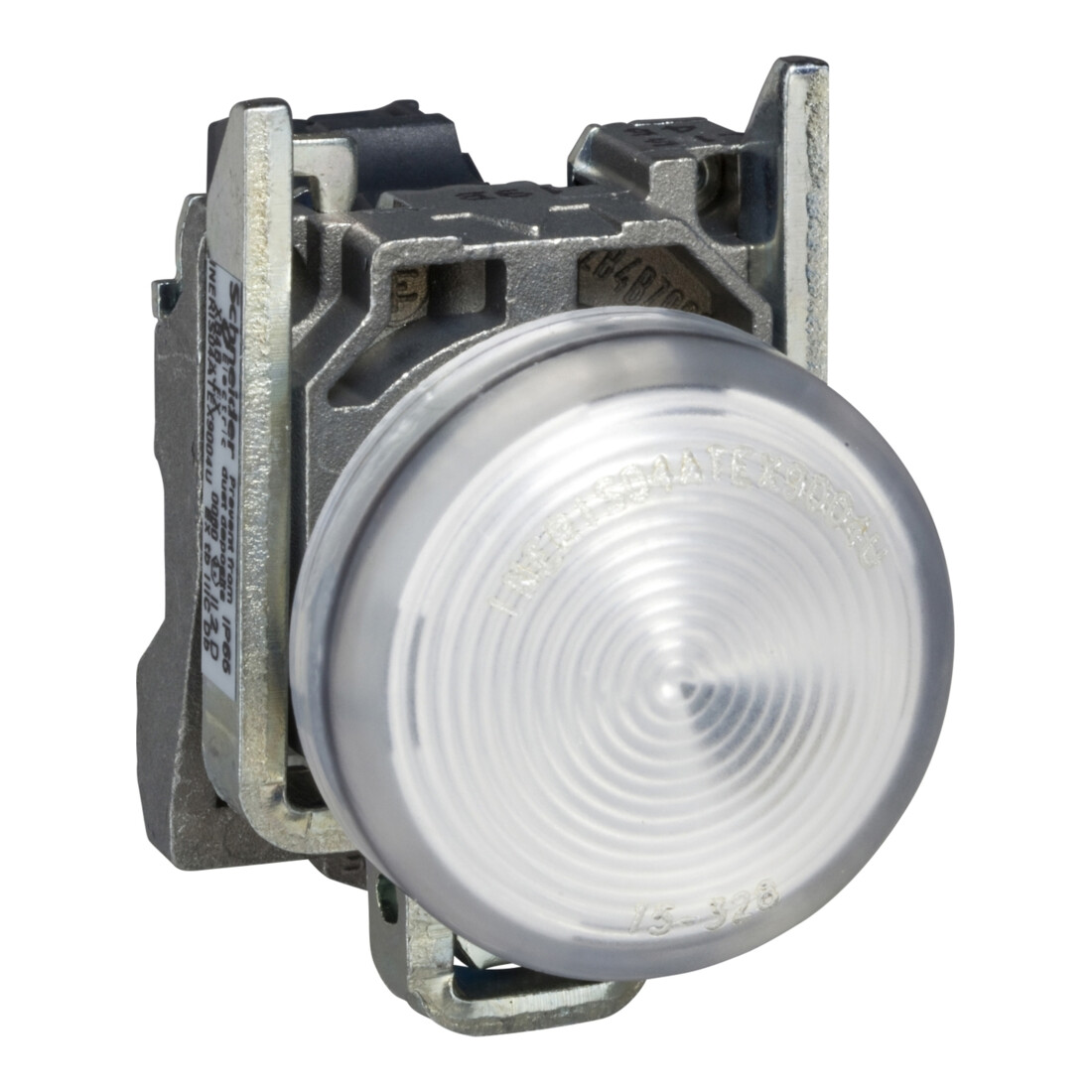 Schneider Electric Signal lumineux blanc, avec module LED 230V XB4BVM1