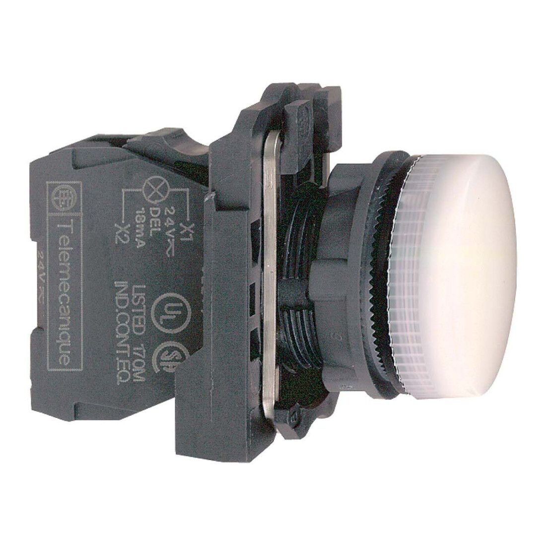 Schneider Electric Signal lumineux blanc, module LED 24V XB5AVB1