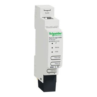 Schneider Electric SpaceLogic Routeur IP KNX Rail DIN MTN6500-0103