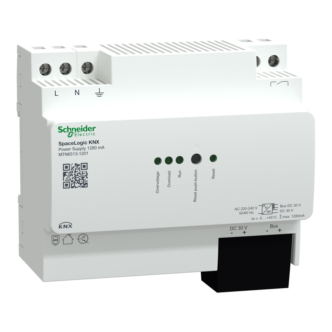 Schneider Electric Spannungsversorgung SpaceLogicKNX,1280mA MTN6513-1201