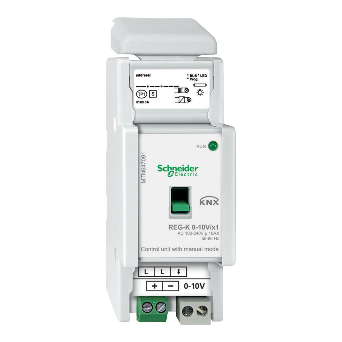 Schneider Electric Unité de commande 0-10 V REG-K/1 voie MTN647091