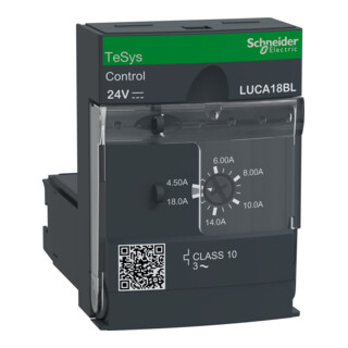 Schneider Electric Unité de commande 4,5-18A 24V CC LUCA18BL